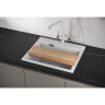 Кухонная мойка GRANULA ESTETICA ES-5804 арктик (белый) 5804 APKTIK