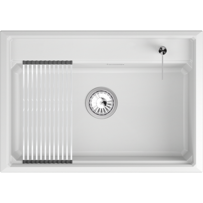 Кухонная мойка GRANULA KS-7301i Арктик белый 7301i APKTIK