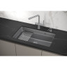 Кухонная мойка GRANULA KS-7303U, алюминиум 7303iU ALYUMIHIYM