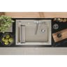 Кухонная мойка GRANULA KS-7308R КРЕМАН RINZER 7308R KPEMAH